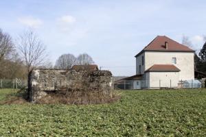 Ligne Maginot - GARE DE KALHAUSEN 2 - (Blockhaus pour arme infanterie) - Façade de tir Ouest
