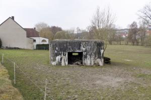 Ligne Maginot - RUISSEAU D'ACHEN 2 - (Blockhaus pour canon) - Façade arriere