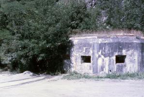 Ligne Maginot - VERSOYEN (BARRAGE RAPIDE) - (Blockhaus pour canon) - Le bloc actif en 1985