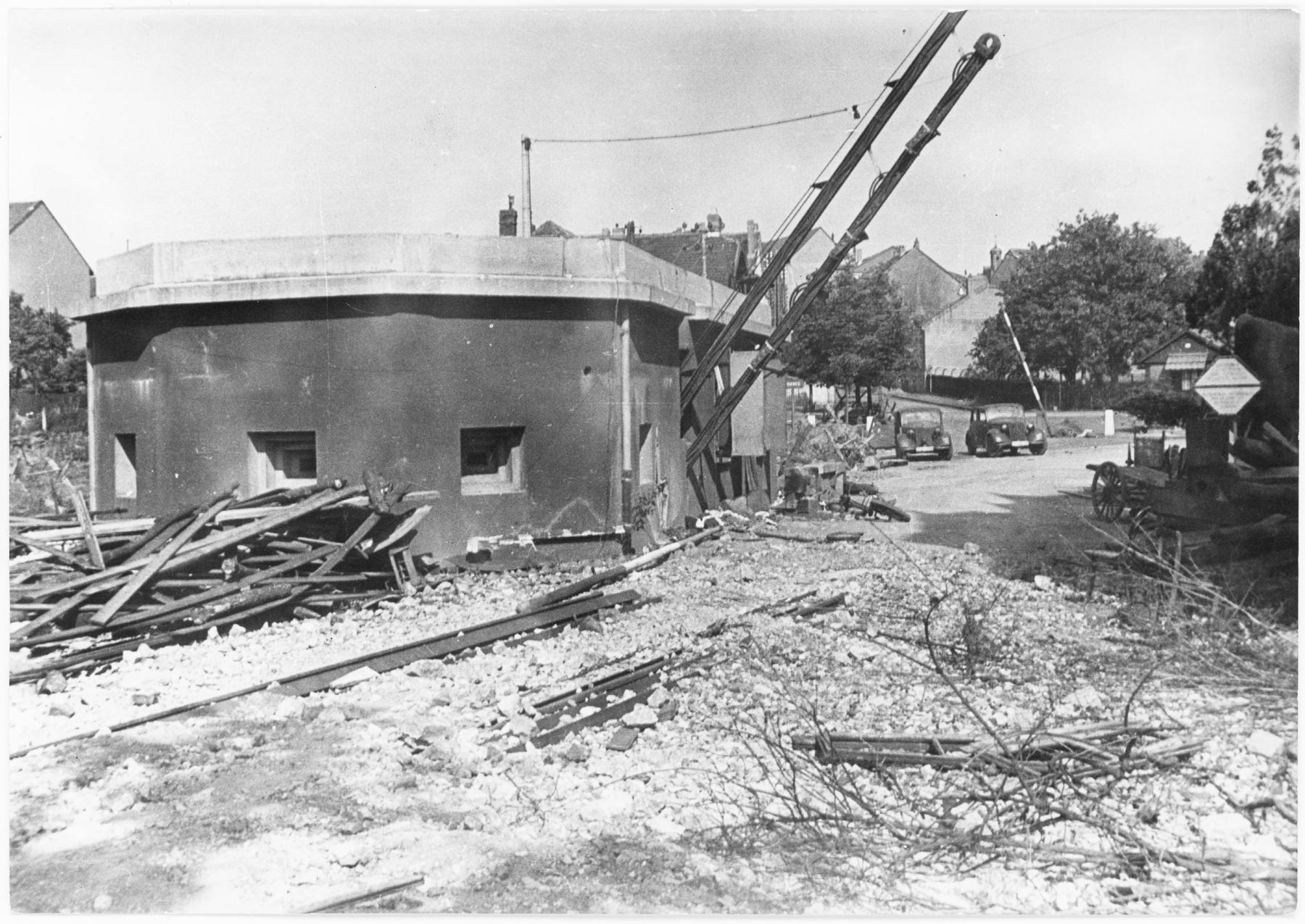 Ligne Maginot - PONT DE HANWEIER (MF DU ) - (Poste GRM - Maison Forte) - La Maison forte du Pont de la Blies en 1940