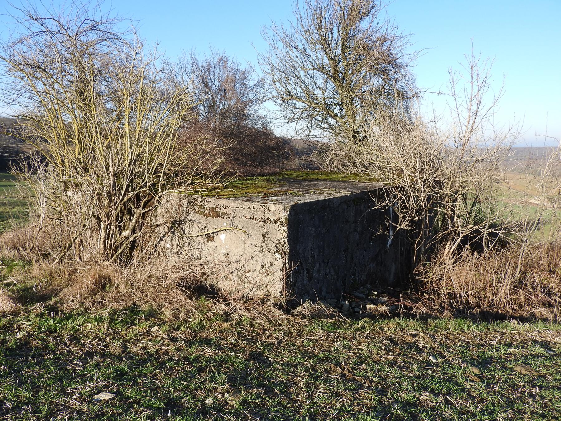 Ligne Maginot - KLEIBORN SUD - (Blockhaus pour arme infanterie) - La façade arrière du blockhaus.