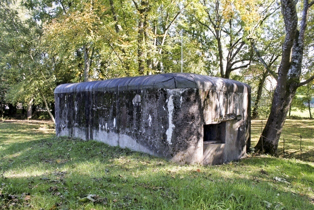 Ligne Maginot - HERBITZHEIM  1 - (Blockhaus pour arme infanterie) - Façade avant