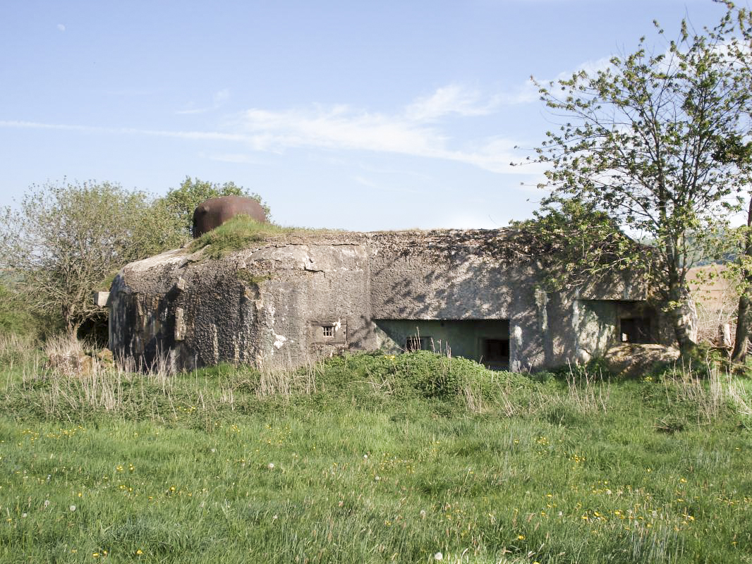 Ligne Maginot - SAINT ANTOINE - (Casemate d'infanterie - double) - Flanquement gauche