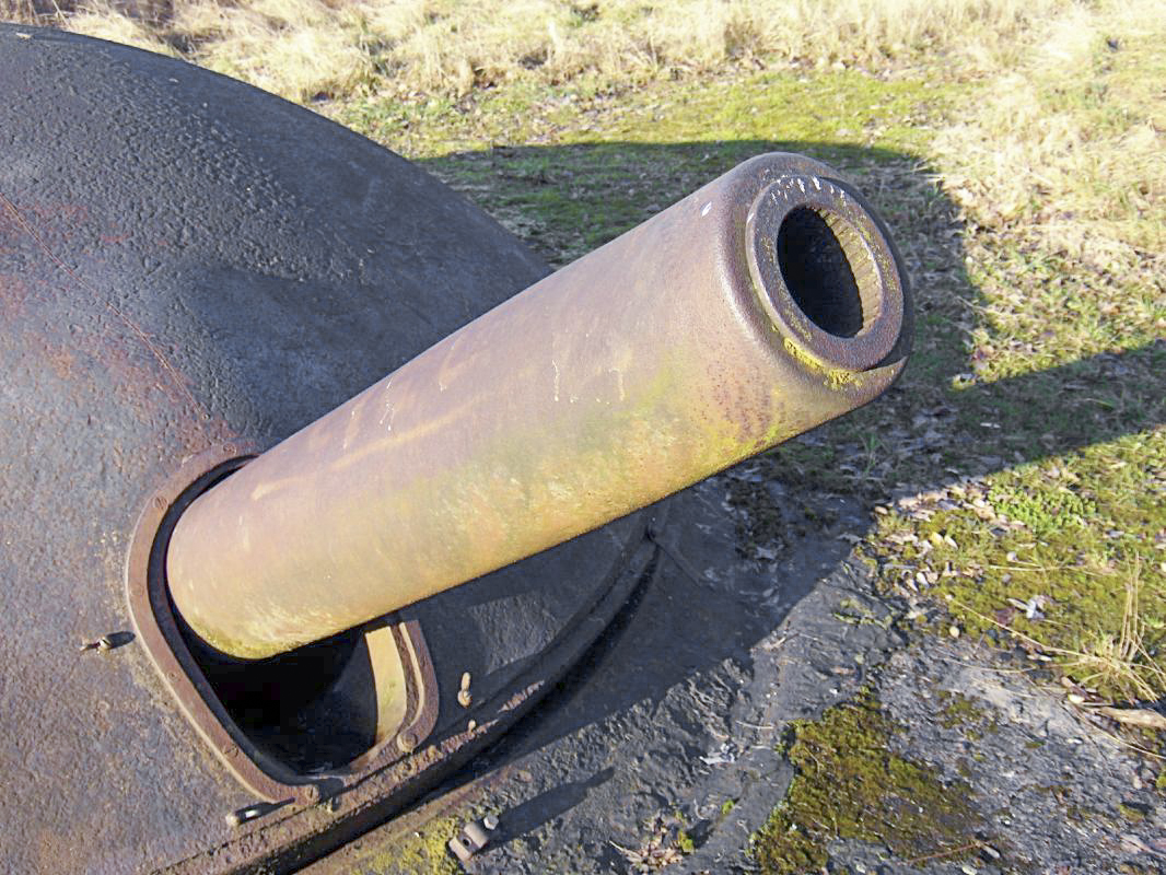 Ligne Maginot - GUENTRANGE (FESTE DE) - (Ouvrage d'artillerie) - Batterie Nord 
Tourelle 105 mm