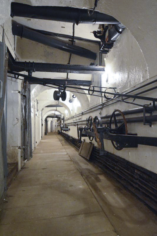 Ligne Maginot - GUENTRANGE (FESTE DE) - (Ouvrage d'artillerie) - Batterie Sud
Le couloir avant