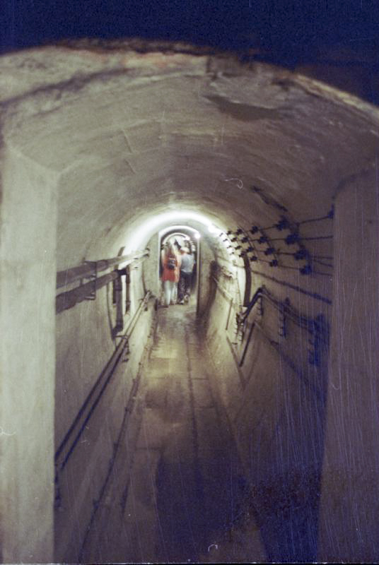 Ligne Maginot - GUENTRANGE (FESTE DE) - (Ouvrage d'artillerie) - Galerie de jonction avec  barrage de défense intérieur
