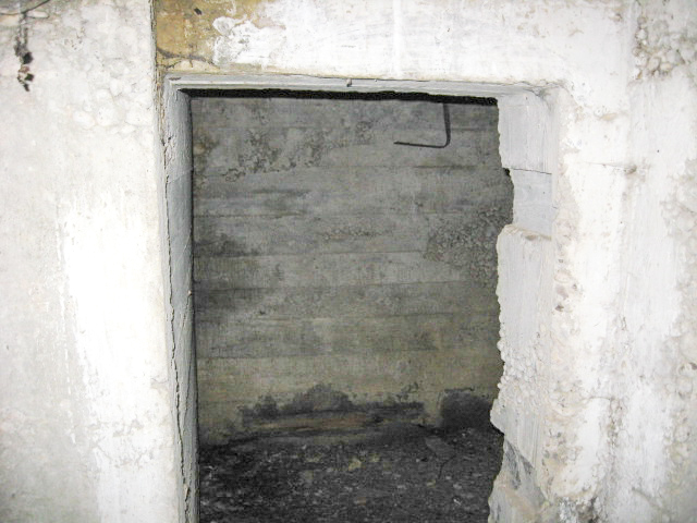 Ligne Maginot - FUERST 9 - (Observatoire d'infanterie) - L'entrée du blockhaus
