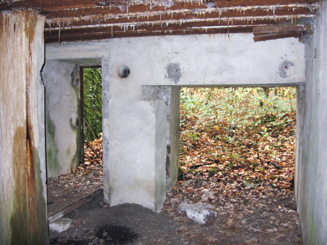 Ligne Maginot - GROSSWALD 7 - (Blockhaus pour canon) - Les entrées