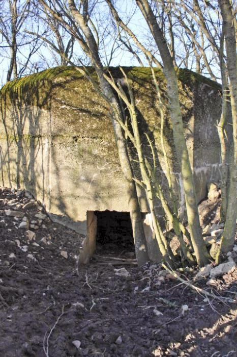 Ligne Maginot - PIFFERSRAEDCHEN 2 - (Blockhaus pour arme infanterie) - L'entrée
