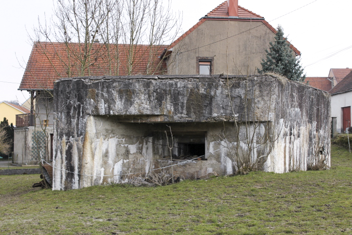 Ligne Maginot - RUISSEAU D'ACHEN 2 - (Blockhaus pour canon) - Façade de tir