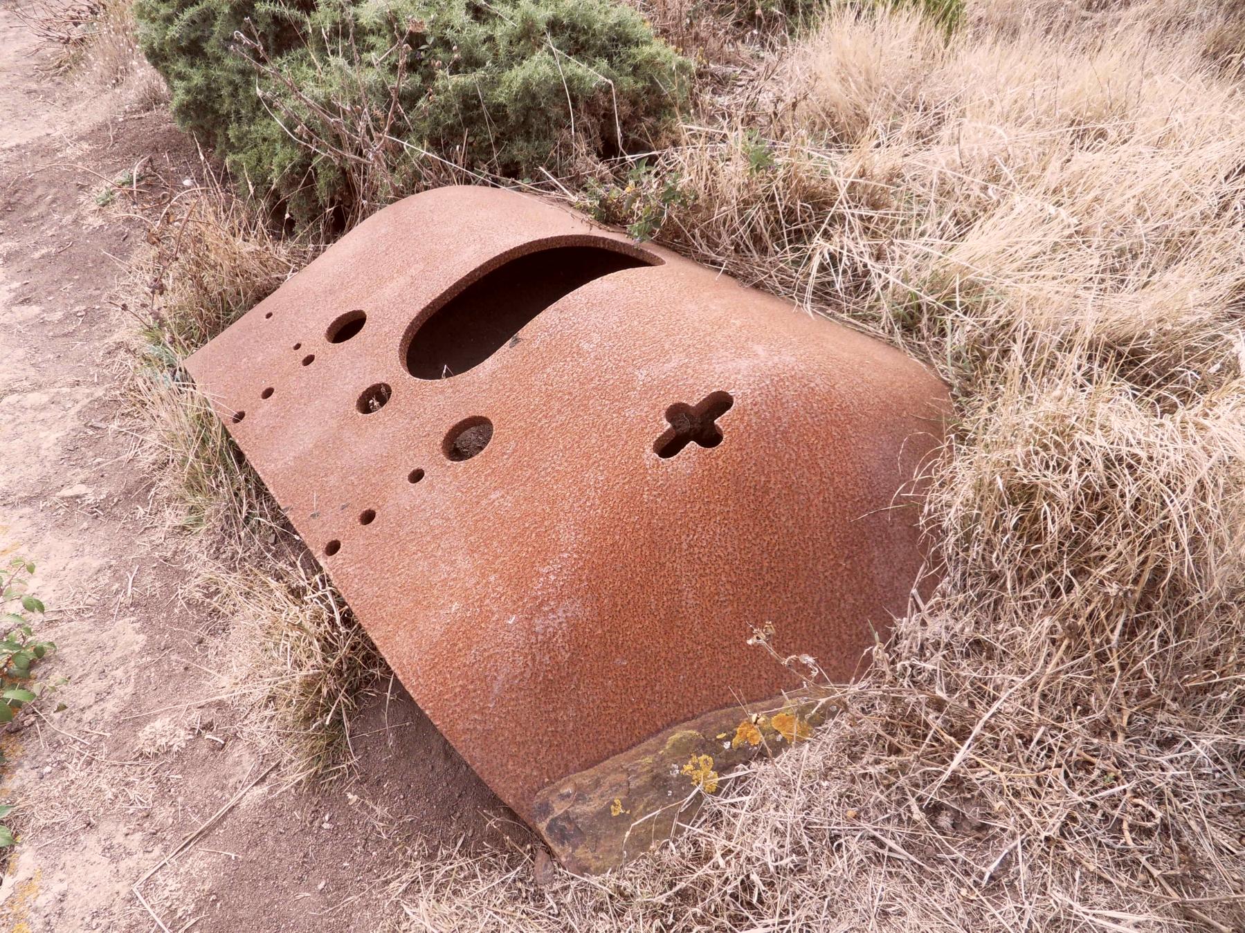 Canon de 95mm Mle 1888 sur affut G de Côte