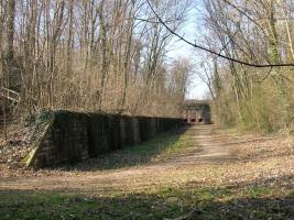Ligne Maginot - JOFFRE-LEFEBVRE - (Position d'artillerie préparée) - Fossé du front de gorge