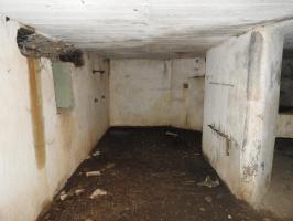 Ligne Maginot - AB16 - (Blockhaus pour canon) - La chambre de tir du canon anti-char.