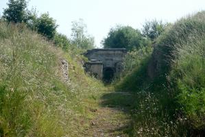 Ligne Maginot - LA SALMAGNE - (Ouvrage d'infanterie) - Anciens fossés de la partie Séré de Rivières