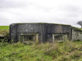 Ligne Maginot - SCHERERSWIESE - (Blockhaus pour arme infanterie) - Façade de tir
