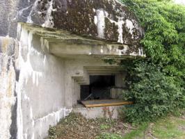 Ligne Maginot - WELSCHMUEHLE 1 - (Blockhaus pour canon) - Façade de tir