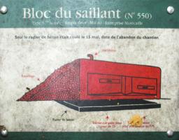 Ligne Maginot - A9 - LE SAILLANT - (Blockhaus pour canon) - 