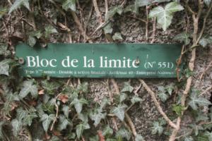 Ligne Maginot - A10 - LA LIMITE - (Blockhaus pour canon) - Indication ' Bloc de la Limite N°N°551 '