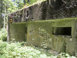 Ligne Maginot - A25 - PATTE D'OIE - (Blockhaus pour canon) - 