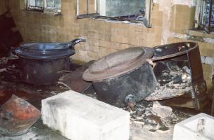 Ligne Maginot - TETING CAMP - (Camp de sureté) - Les cuisines