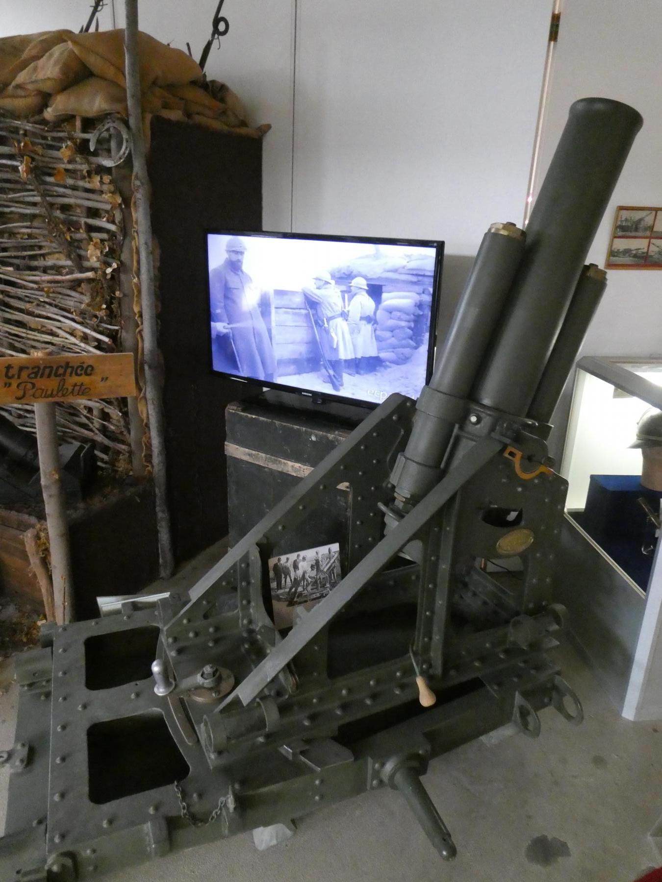 Ligne Maginot - Mortier 150 mle 1917 T Fabry - Musée de l'artillerie Draguignan