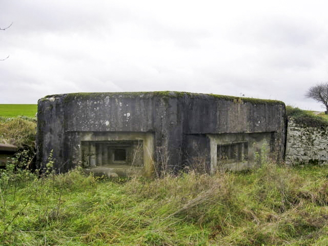 Ligne Maginot - SCHERERSWIESE - (Blockhaus pour arme infanterie) - Façade de tir