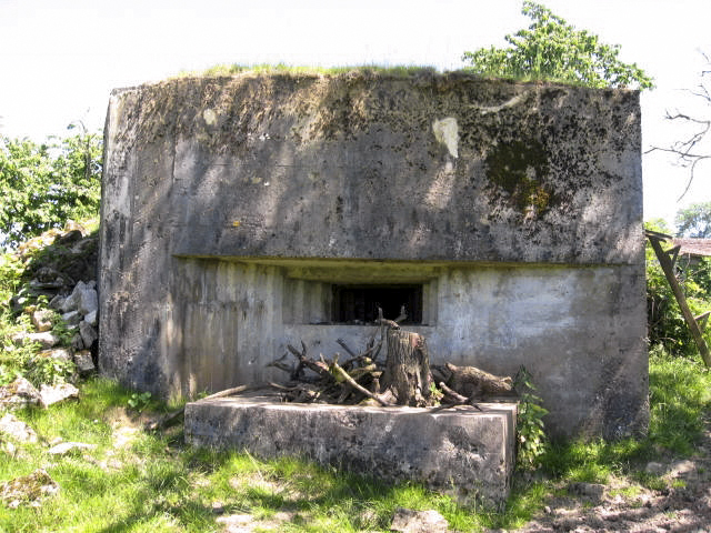 Ligne Maginot - WEIDESHEIM 3 - (Blockhaus pour arme infanterie) - Façade de tir