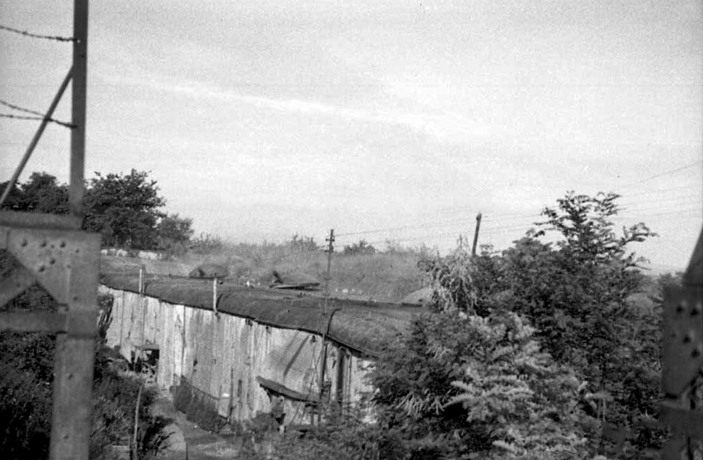 Ligne Maginot - CERISIERS - (Ouvrage d'artillerie) - Exceptionnelle vue de la batterie durant l'occupation