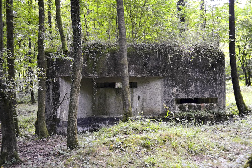 Ligne Maginot - A10 - LA LIMITE - (Blockhaus pour canon) - 