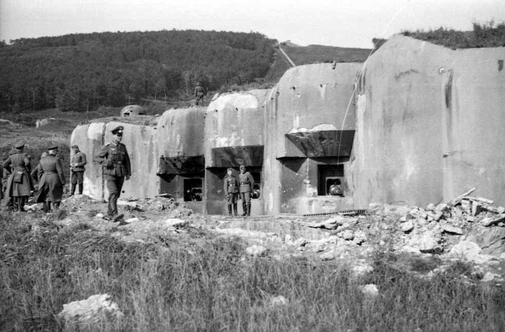 Ligne Maginot - HOCHWALD - (Ouvrage d'artillerie) - Bloc 6 en juin 40