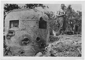 Ligne Maginot - 46A/1 - LIMBOURG PONT - (Abri) - La cloche GFM après les combats de juin 40 