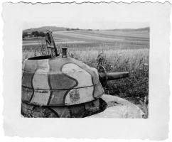 Ligne Maginot - Tourelle démontable pour mitrailleuse mle 35/37 - Une tourelle en place dans sa cuve bétonnée
Identification non connue