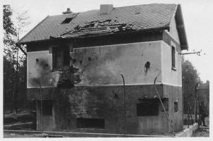 Ligne Maginot - MF10 - BOIS DE SAINT MENGES - (Blockhaus pour canon) - La maison forte après les combats