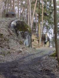 Ligne Maginot - KINDELBERG (QUARTIER CAMP - III/37° RIF) - (Abri) - Vue des coffres est et ouest restaurés