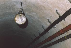 Ligne Maginot - ANZELING - A25 - (Ouvrage d'artillerie) - Lampe de secours