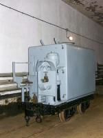 Ligne Maginot - Ouvrage d'artillerie du GALGENBERG - Ces wagons étaient utilisés pour la distribution de l'eau potable dans l'ouvrage.