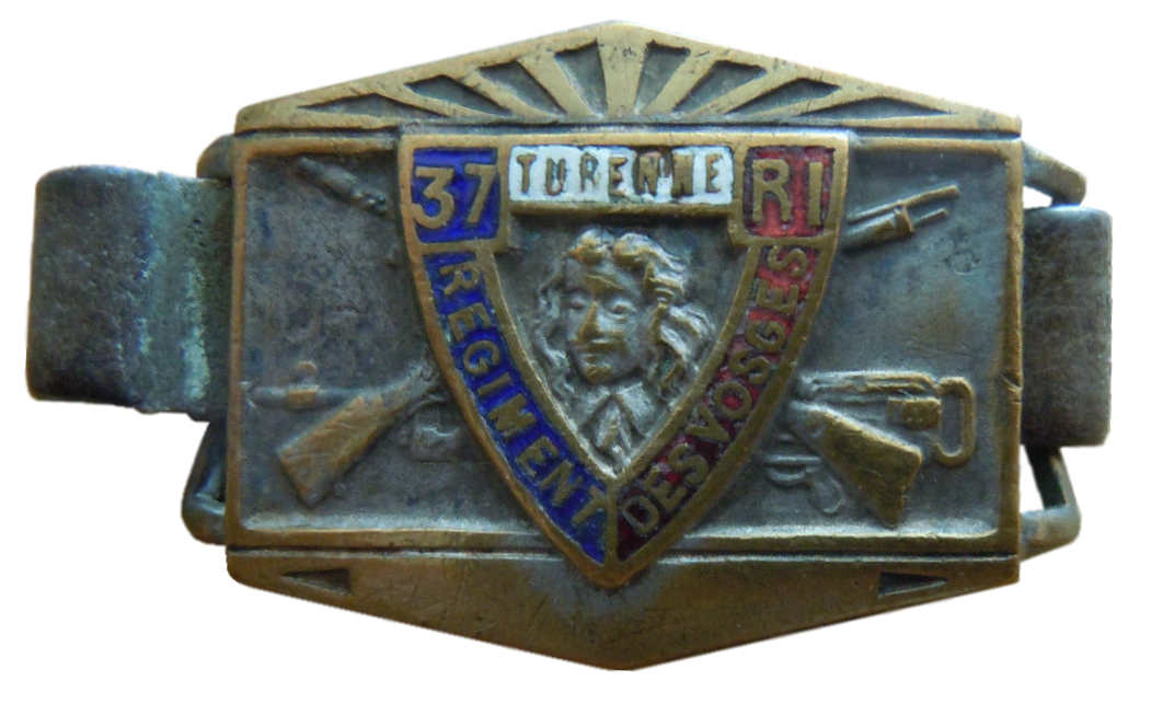 Ligne Maginot - 37° Régiment d'Infanterie de Forteresse - Bracelet gourmette 