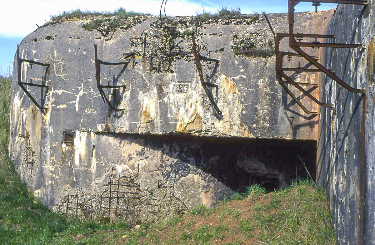 Ligne Maginot - MOTTENBERG - A33 - (Ouvrage d'infanterie) - Bloc 2
Façade du bloc