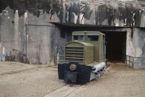 Ligne Maginot - Locotracteur diesel BILLARD T 75 D - Musée du fort de Schoenenbourg 