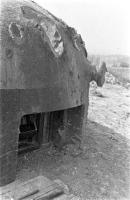 Ligne Maginot - BOIS DE HOFFEN EST - O3 - (Casemate d'infanterie - Simple) - Photo prise après les combats
La cloche GFM
