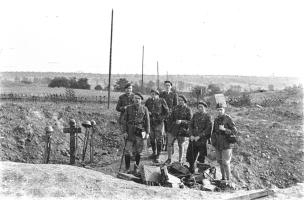 Ligne Maginot - OBERROEDERN NORD - (Casemate d'infanterie - Double) - Photo prise après les combats