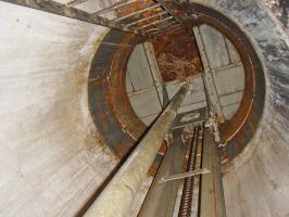 Ligne Maginot - HETTANGE GRANDE - X8 (QUARTIER ROUSSY - III/168°RIF) - (Abri) - Vue intérieur de l'une des cloches