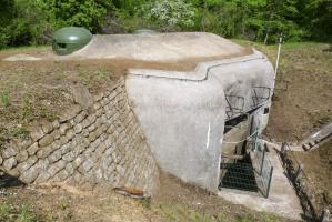 Ligne Maginot - BOUST - O13 - (Observatoire d'artillerie) - Totalement débroussaillé