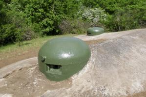 Ligne Maginot - BOUST - O13 - (Observatoire d'artillerie) - Les deux cloches