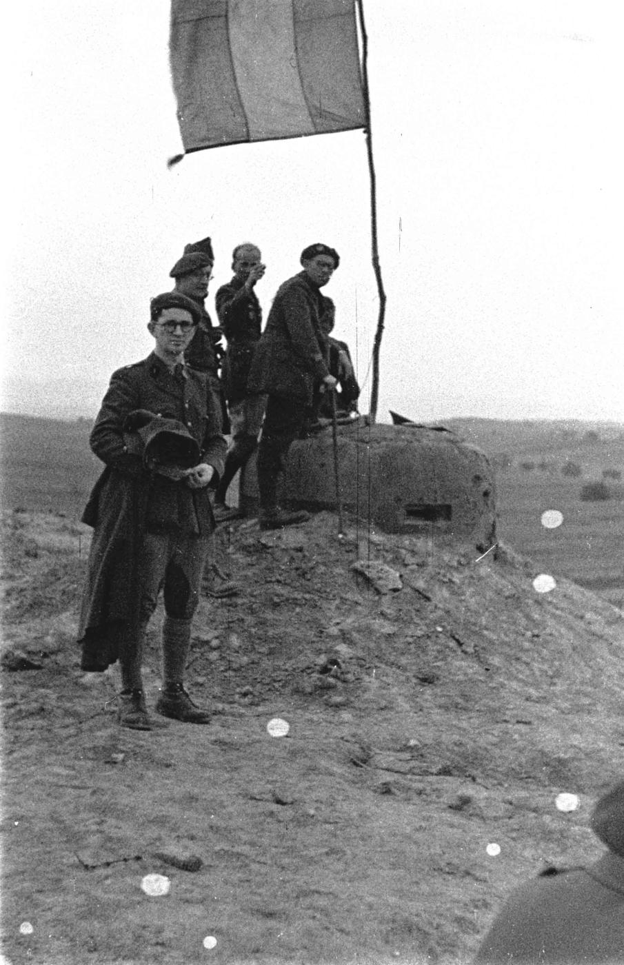 Ligne Maginot - ASCHBACH EST - O2 - (Casemate d'infanterie - Double) - La casemate après les combats