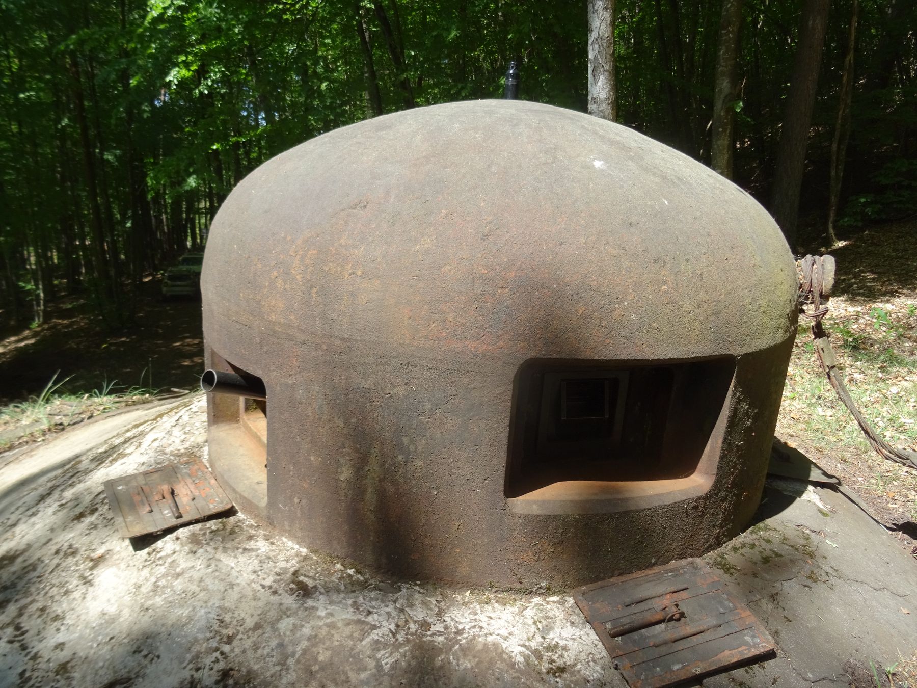 Ligne Maginot - KINDELBERG (QUARTIER CAMP - III/37° RIF) - (Abri) - Entrée Ouest
Cloche GFM