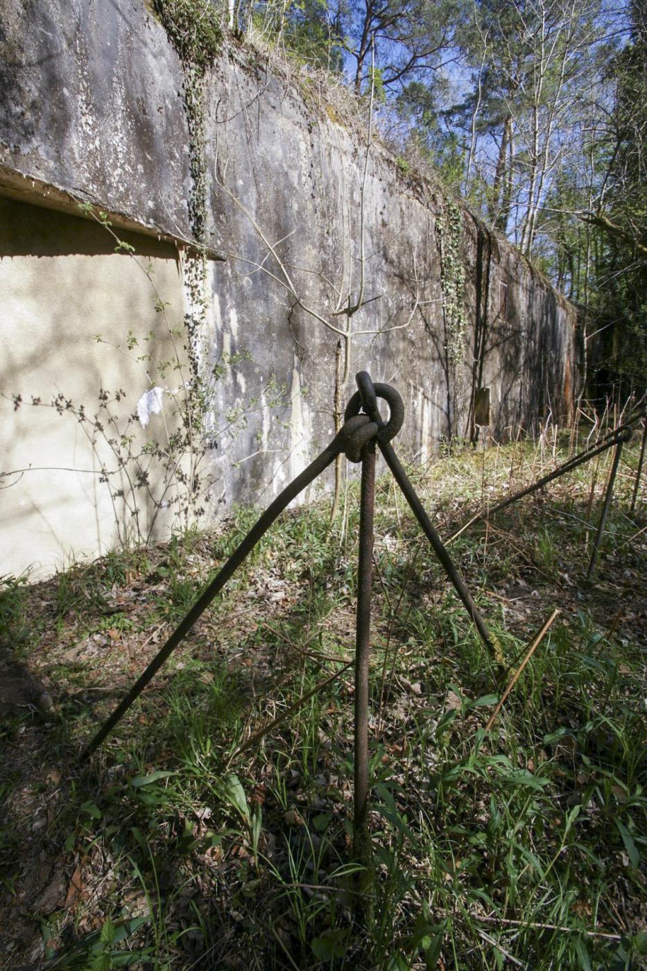 Ligne Maginot - KOENIGSBRUCK - (Abri) - Support barrière / camouflage