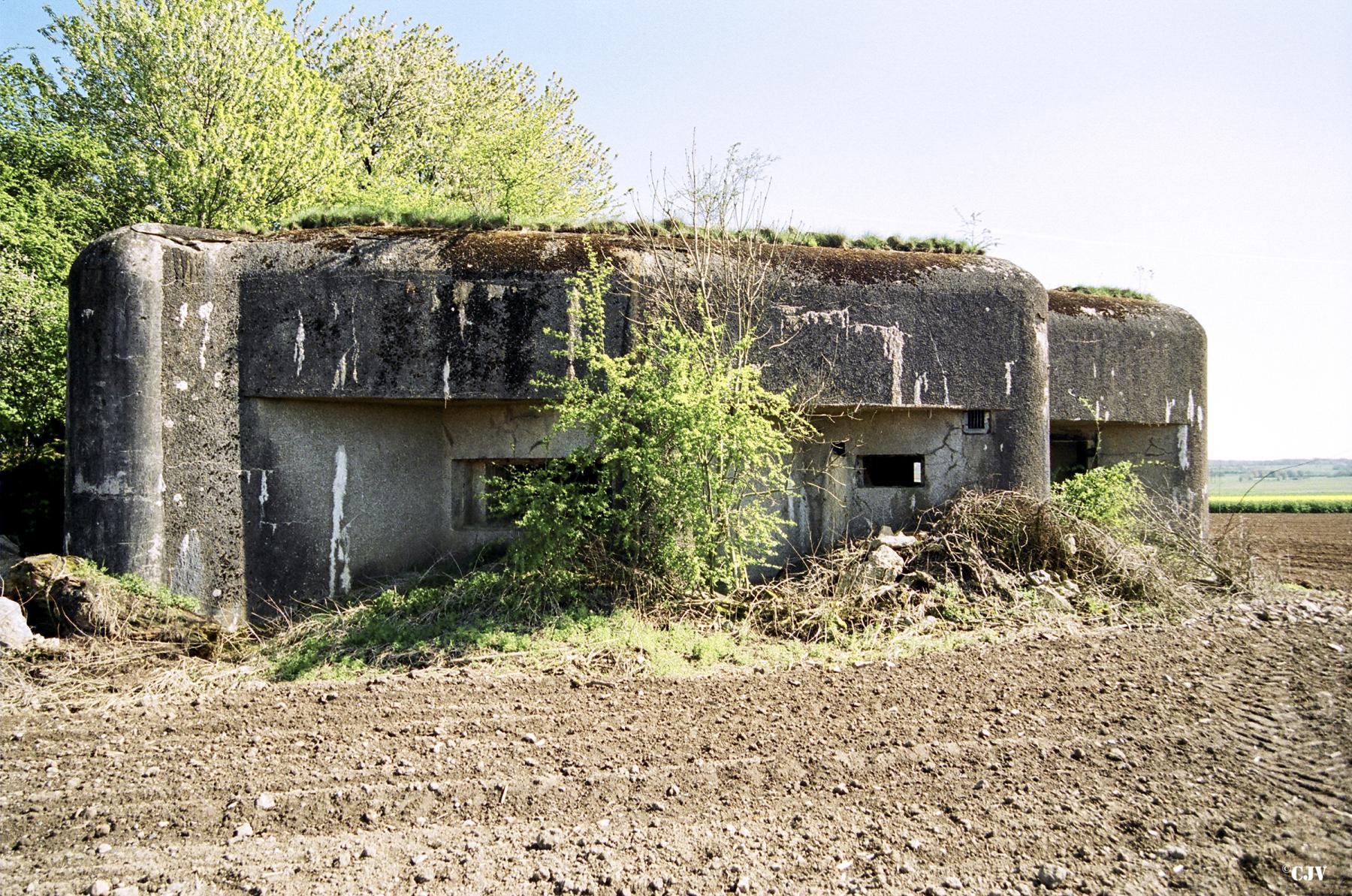 Ligne Maginot - A113 - DEMI LIEUE - (Casemate d'infanterie - Double) - 