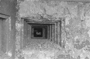 Ligne Maginot - SCHOENENBOURG - (Ouvrage d'artillerie) - Le bloc 1 après les combats