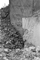Ligne Maginot - HOCHWALD - (Ouvrage d'artillerie) - Le bloc 12  - Casemate d'artillerie
Les abords du bloc après les combats